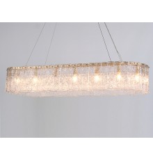 Люстра подвесная Newport 10820/120 brass oval BEATRICE Е14 16*40W матовая латунь