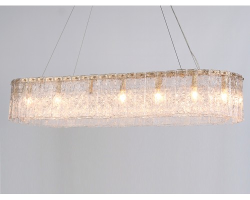 Люстра подвесная Newport 10820/120 brass oval BEATRICE Е14 16*40W матовая латунь