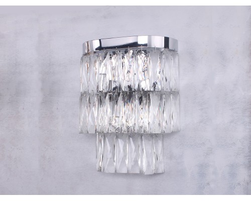 Бра Newport 10123/A ELIZABETH G9 3*60W хром