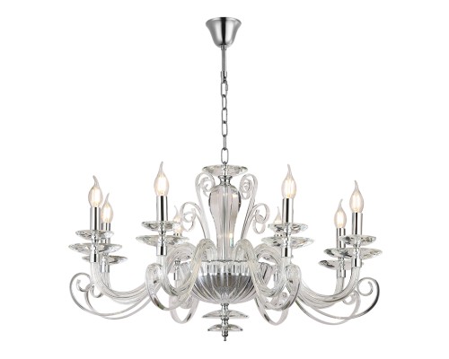 Люстра подвесная Newport 8578/C chrome ANNABELLE Е14 8*40W хром