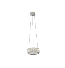 Люстра подвесная светодиодная Newport 8240N/20 chrome CRYSTAL LED 12W 1320Lm 3100-4000K хром