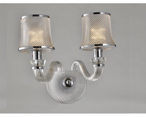 Бра Newport 11502/A LUIZA E14 2*40W хром