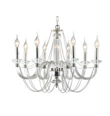 Люстра подвесная Newport 12708/C SAMANTA Е14 8*40W никель