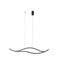 Люстра подвесная светодиодная Newport 15205/S black glossy LOREN LED 24W 3100K 3000Lm черный никель