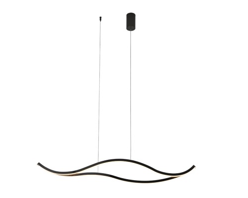 Люстра подвесная светодиодная Newport 15205/S black glossy LOREN LED 24W 3100K 3000Lm черный никель