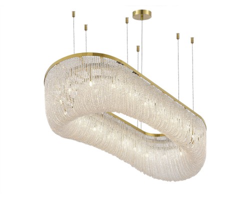 Люстра подвесная Newport 8320/S LUNA G9 20*40W золото