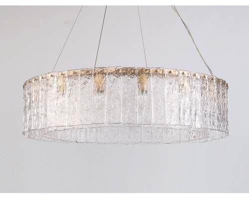 Люстра подвесная Newport 10826+4/S brass BEATRICE Е14 10*40W матовая латунь