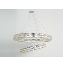 Потолочная чашка Newport 8550 D14 2 вертик.кольца chrome ELIZABETH 2 хром