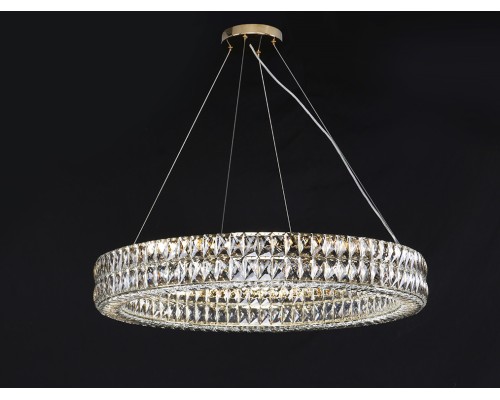 Люстра подвесная Newport 10124+14/S gold ELIZABETH G9 18*40W золото шампань