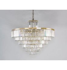 Люстра подвесная Newport 31124/S gold AURORA E14 24*40W золото