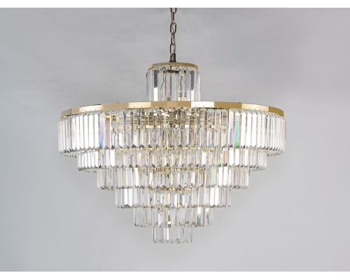 Люстра подвесная Newport 31124/S gold AURORA E14 24*40W золото