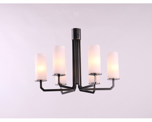 Люстра подвесная Newport 35106/C ARIZONA E14 6*40W черный+золото