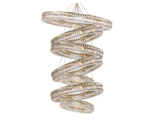 Потолочная чашка Newport 10120 D30 7 вертик.колец gold ELIZABETH золото