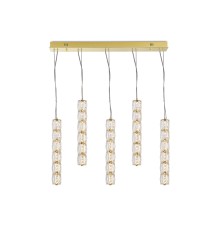 Потолочная чашка Newport 8240 L70*8*H3,5 подвесов gold CRYSTAL золото