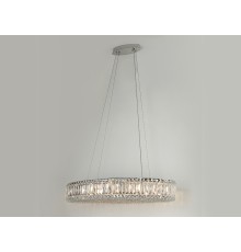 Люстра подвесная Newport 8458/S chrome VALENCIA G9 8*40W хром