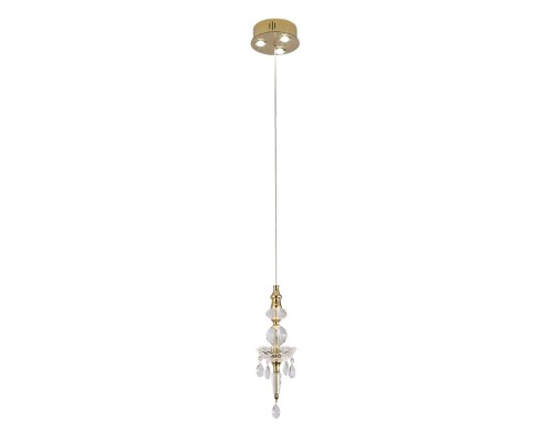 Подвесной светильник Newport 8361/S gold STELLA GU4 + LED GU4 3*5W+1*2W* 3000K 1530Lm золото