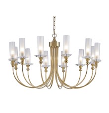 Люстра подвесная Newport 4586+6/С gold CHARLIZE G9 12*25W золото