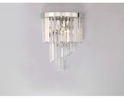 Бра Newport 31103/A nickel left AURORA E14 3*40W никель