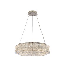 Люстра подвесная светодиодная Newport 8510/60 chrome VENERA LED 65W 3100K 6500Lm хром