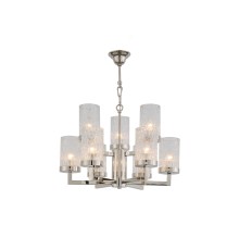 Люстра подвесная Newport 65006+3/C E14 9*40W никель