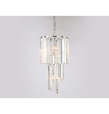 Люстра подвесная Newport 31103/S nickel AURORA E14 4*40W никель