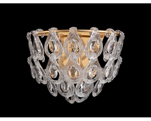 Бра Newport 5253/A gold ACANTIA G9 3*40W золото