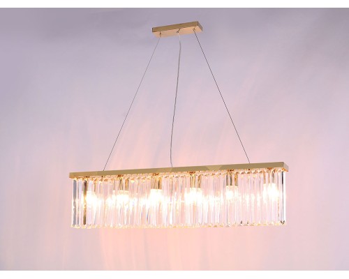 Люстра подвесная Newport 10116/S gold new MONICA Е14 6*60W золото