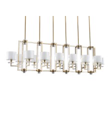 Люстра подвесная Newport 4408+6/S gold ALEXANDRA E14 14*40W золото