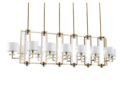 Люстра подвесная Newport 4408+6/S gold ALEXANDRA E14 14*40W золото