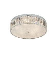 Потолочный светильник Newport 8246/PL chrome CRYSTAL E14 6*9W хром