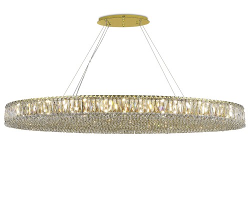 Люстра подвесная Newport 8458+14/S gold VALENCIA G9 22*40W золото