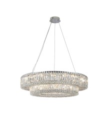 Люстра подвесная Newport 8450+28/S chrome VALENCIA G9 28*40W хром