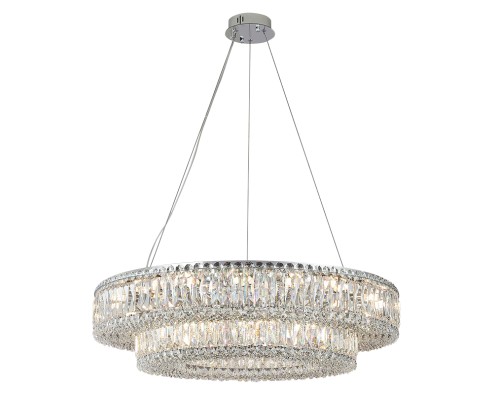 Люстра подвесная Newport 8450+28/S chrome VALENCIA G9 28*40W хром