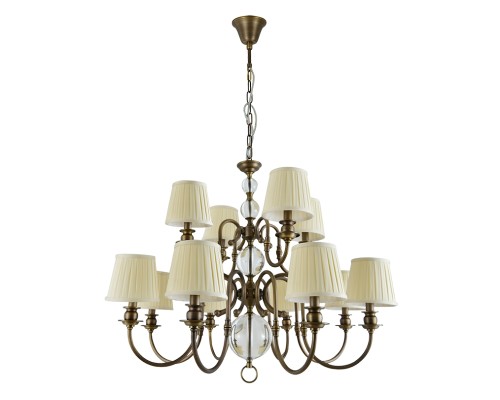 Люстра подвесная Newport 3112/С black brass без абажуров CALIFORNIA E14 12*40W черная латунь