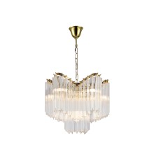 Люстра подвесная Newport 8906/C gold AMANDA G9 6*40W золото