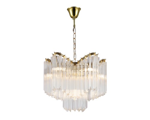 Люстра подвесная Newport 8906/C gold AMANDA G9 6*40W золото