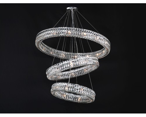 Потолочная чашка Newport 8550 D15 3 вертик.кольца chrome ELIZABETH 2 хром