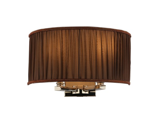 Бра Newport 3122/A nickel без абажуров KIRA E14 2*40W никель