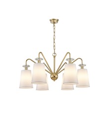 Люстра подвесная Newport 4626/С gold LIANA E14 6*40W золото