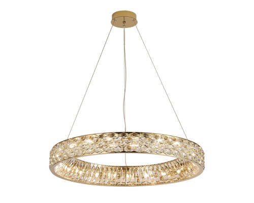 Люстра подвесная Newport 8532/80 C gold polished TIFFANY G9 21*25W золото шампань