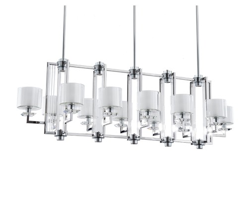 Люстра подвесная Newport 4408+4/S chrome ALEXANDRA E14 12*40W хром