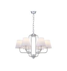 Люстра подвесная Newport 4646/С chrome OLGA E14 6*40W хром