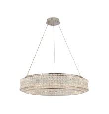 Люстра подвесная светодиодная Newport 8510/80 chrome VENERA LED 88W 3100K 8800Lm хром