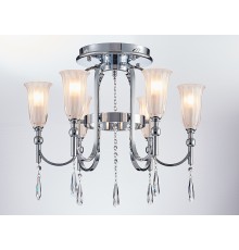 Люстра подвесная Newport 4806/PL chrome SOFIA E14 6*40W хром