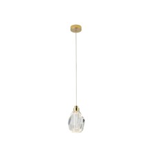 Подвесной светодиодный светильник Newport 8341/S gold LOLA LED 3W 3100K золото