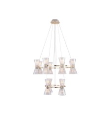 Люстра подвесная Newport 3614/S gold new CHRISTINA E14 8*40W золото