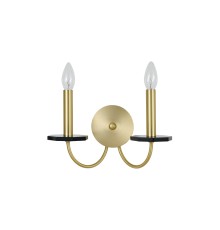 Бра Newport 3872/A brass VANESSA E14 2*40W латунь