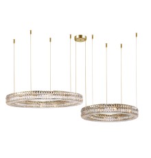 Потолочная чашка Newport 8550 D12 2 горизон.кольца gold ELIZABETH 2 золото