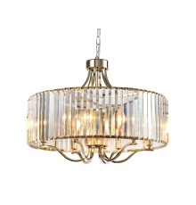 Люстра подвесная Newport 12406/S BARBARA Е14 6*40W никель