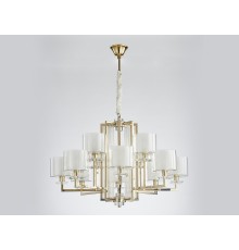 Люстра подвесная Newport 4408+4/C gold ALEXANDRA E14 12*40W золото